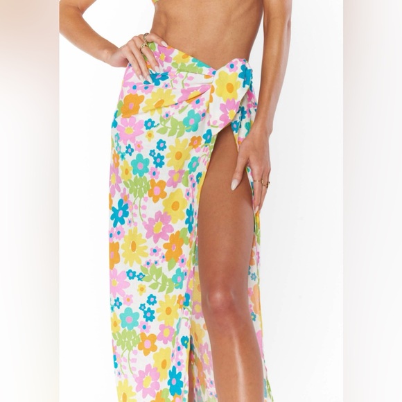 Long colorful sarong, XS - Picture 1 of 7